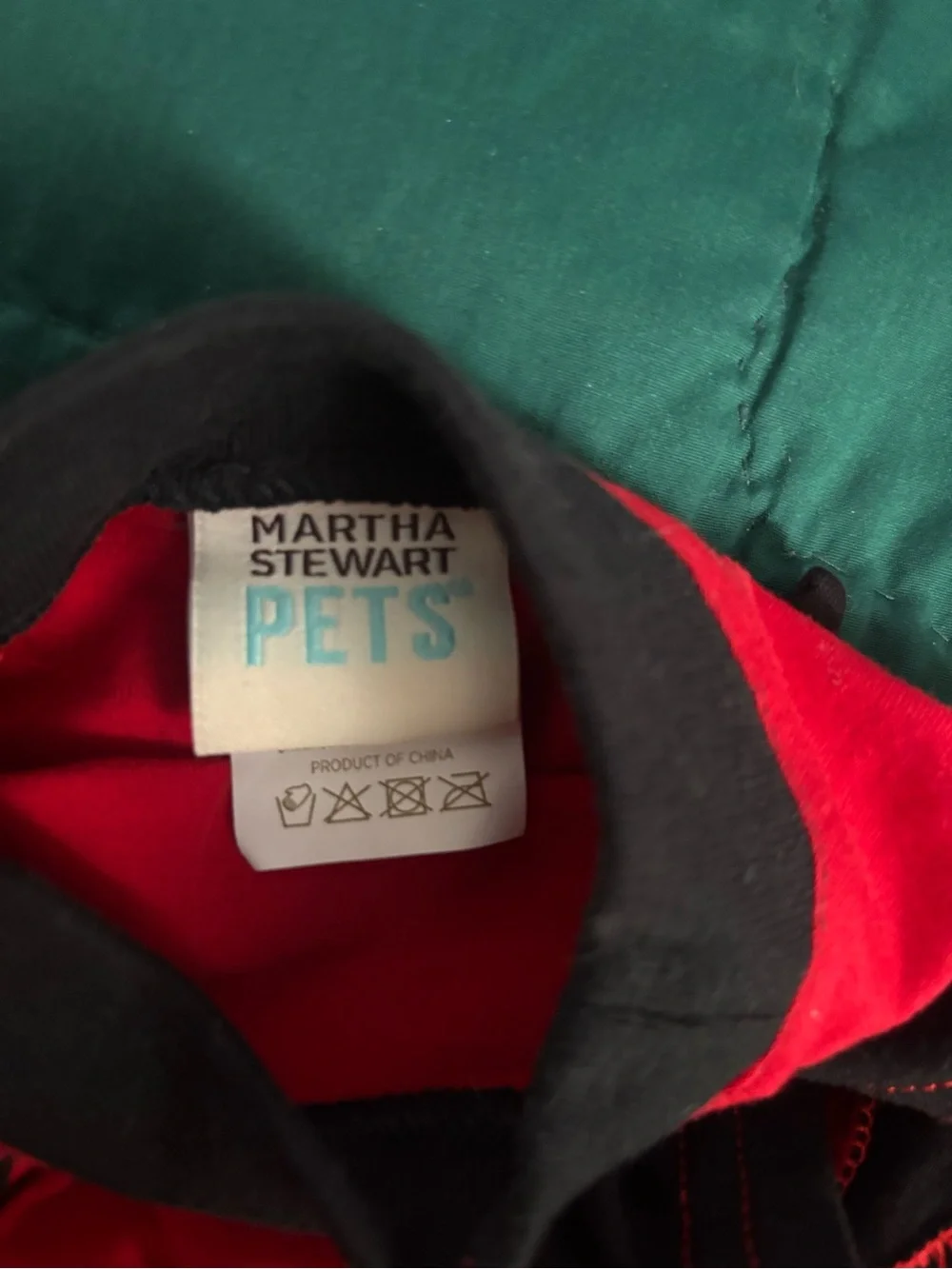 Martha Stewart playful red